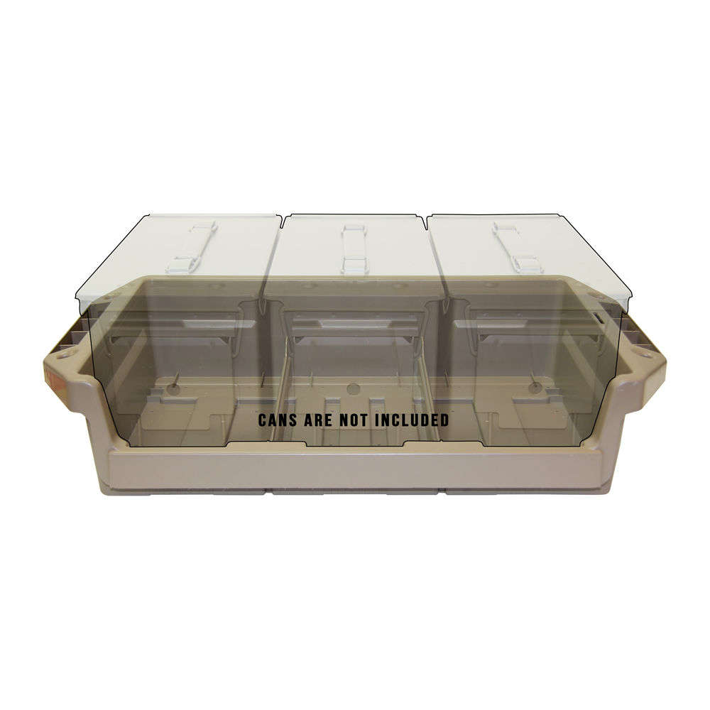 Misc. Accessories MTM Case Gard 4.50" AMMO CAN TRAY FOR METAL CANS 50 CAL. DE